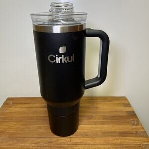Cirkul 40oz. Black All-Day Sip Tumbler without cartridge